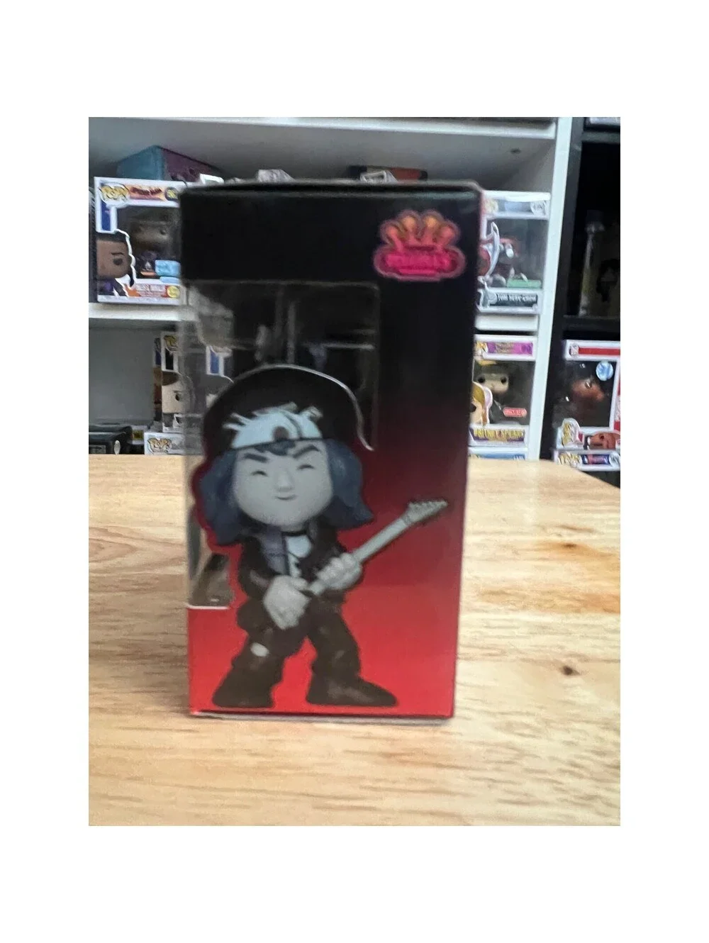 LE CHASE EXC Upside Down Eddie Munson Stranger Things Funko Mini Hellfire TV